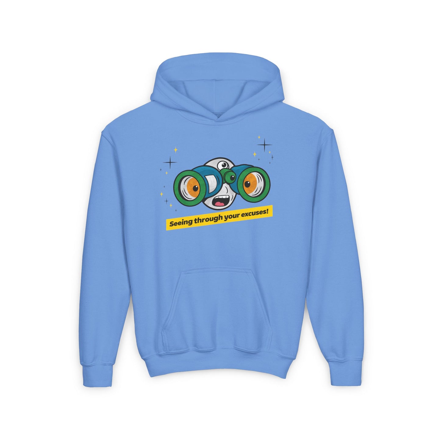 binoculars Kids Hooded Sweatshirt